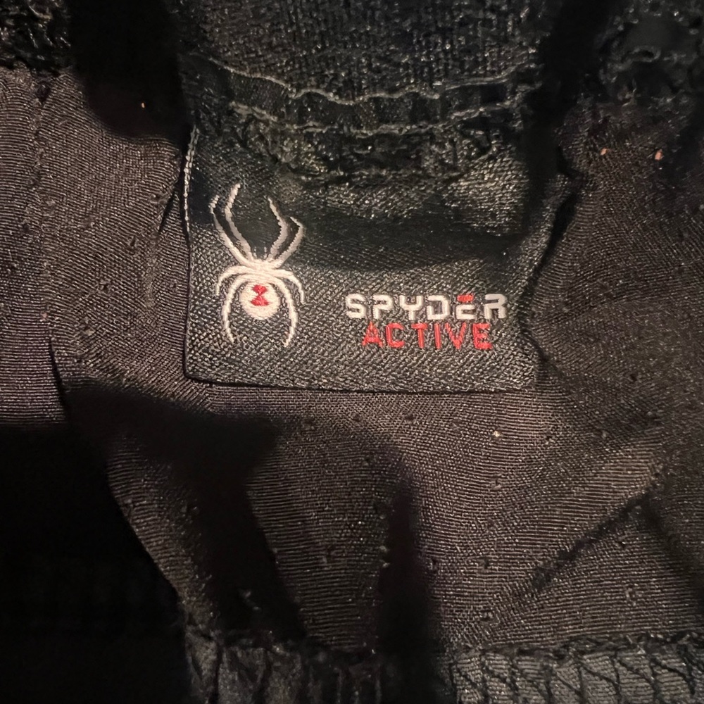 Spyder Active Men’s Athletic Shorts - Black Camo Print